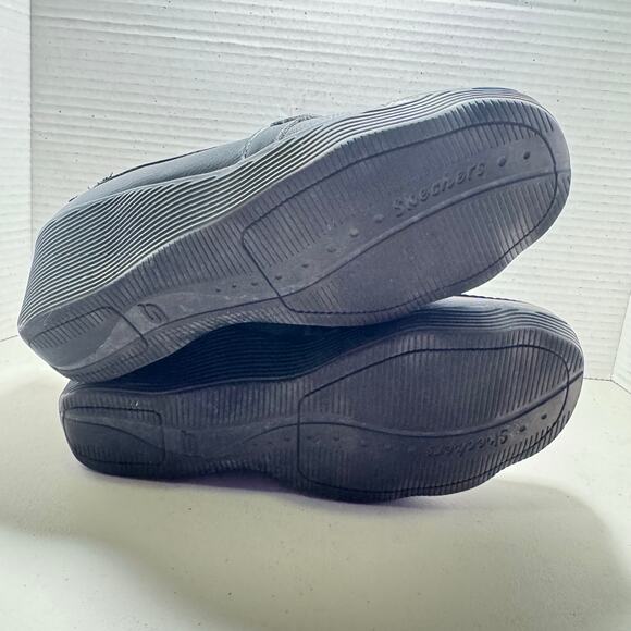 SKECHERS Platform black Loafers SZ 8.5 - Picture 7 of 7
